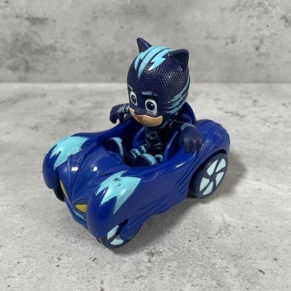 PJ Masks CATBOY Cat Car Racer Mini Vehicle 3.5" Just Play Adjustable Figure - Picture 2 of 6